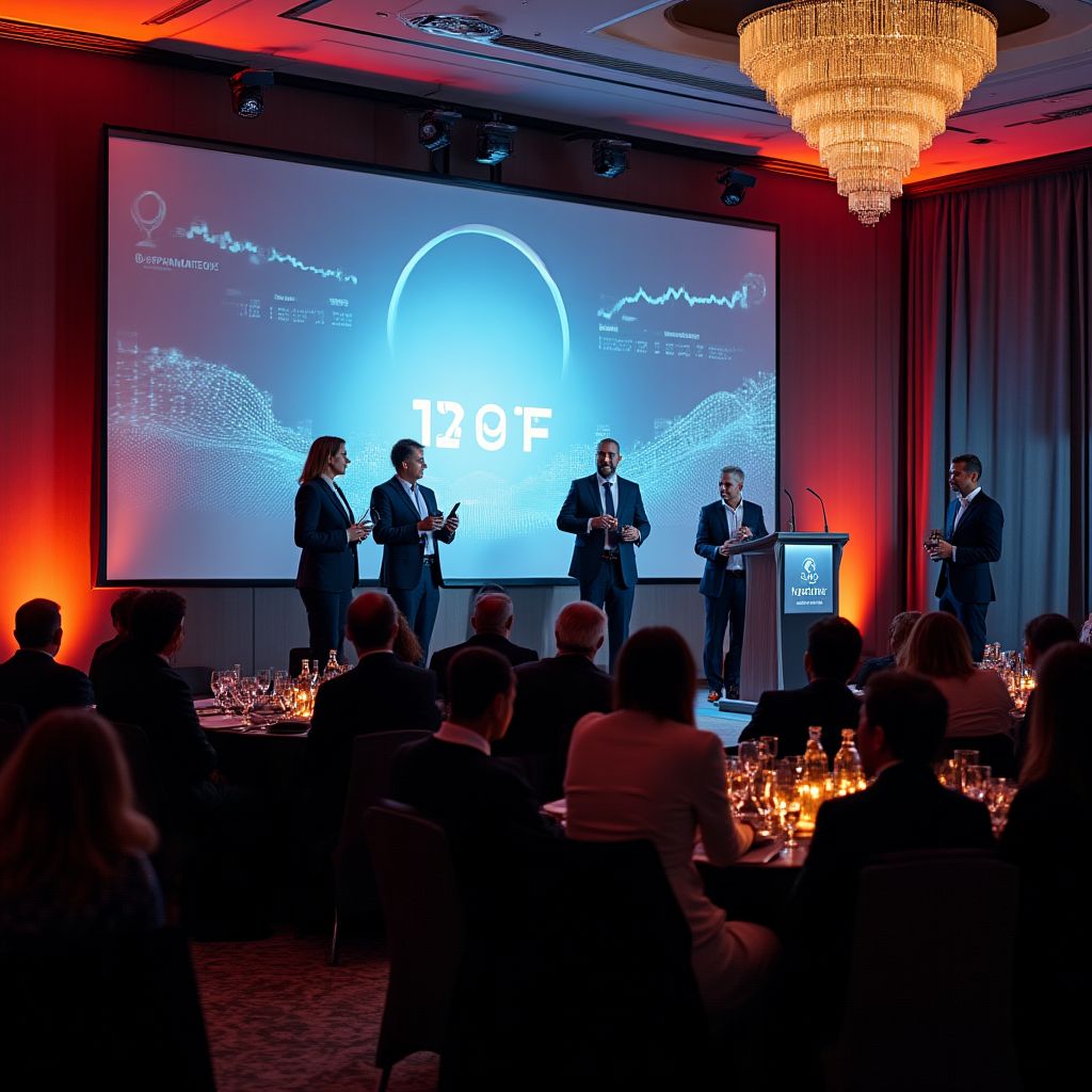 Equipo de FinanzPro en evento anual